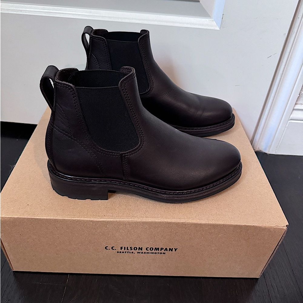 Filson Slip On Work Boots size 8